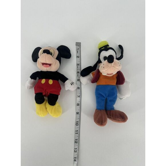 Disneyland Walt Disney World Exclusive Mickey Goofy Beanbag Plush Vintage 2000's - Picture 10 of 10
